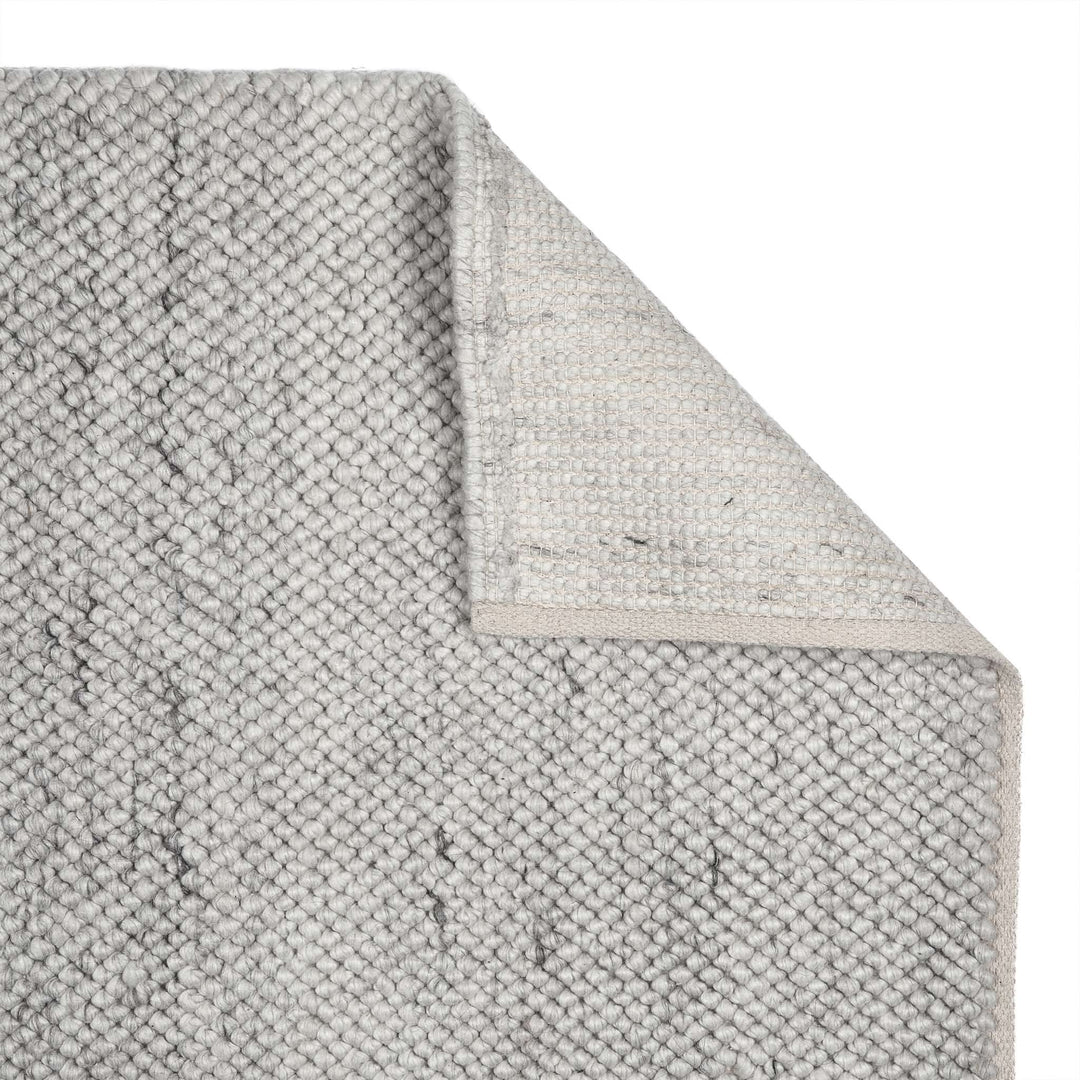 Origins La Playa Silver Hand - Woven Wool and Polyester Rug - beUNIQ - coastal style rug - 120cm x 170cm - Created by Product Upload