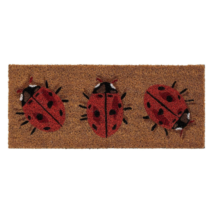 Phoenox Textiles Coir Insert Door Mat Lady Birds Design 23x53cm - beUNIQ - coir door mat - Created by Product Upload