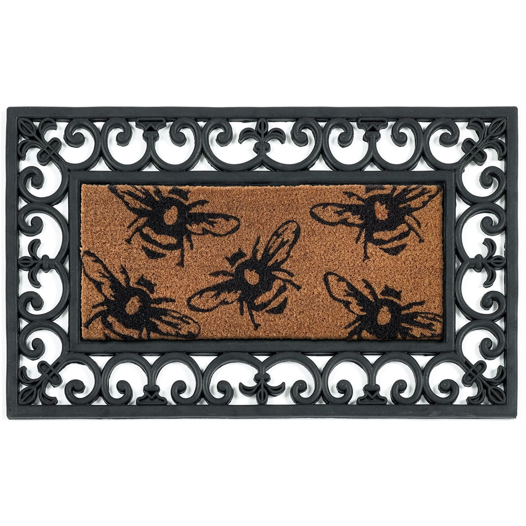 My Mat Marley Rubber Door Mat Surround Non - Slip 45x75cm - beUNIQ - coir mat frame - Created by Product Upload