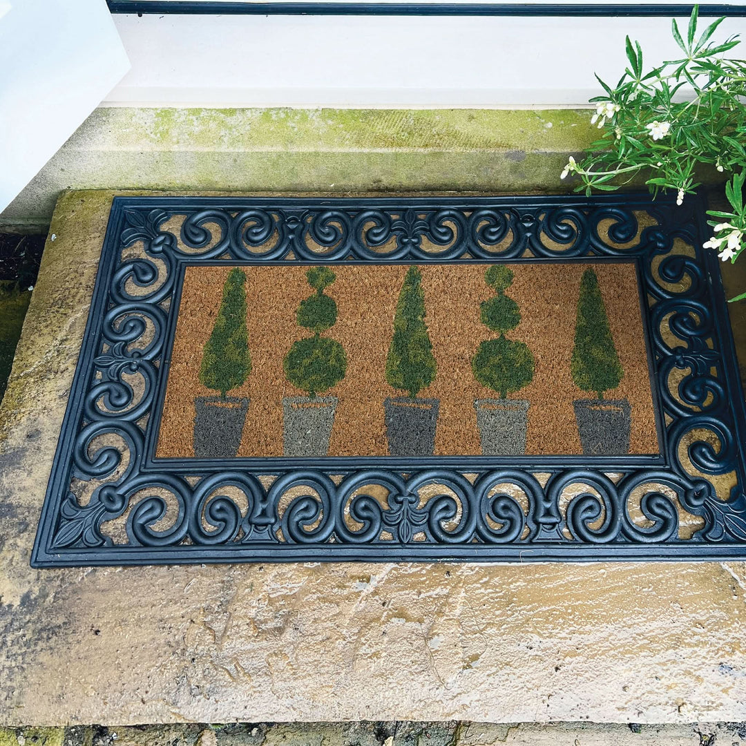 My Mat Marley Rubber Door Mat Surround Non - Slip 45x75cm - beUNIQ - coir mat frame - Created by Product Upload