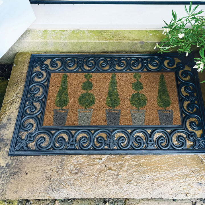 My Mat Marley Rubber Door Mat Surround Non - Slip 45x75cm - beUNIQ - coir mat frame - Created by Product Upload