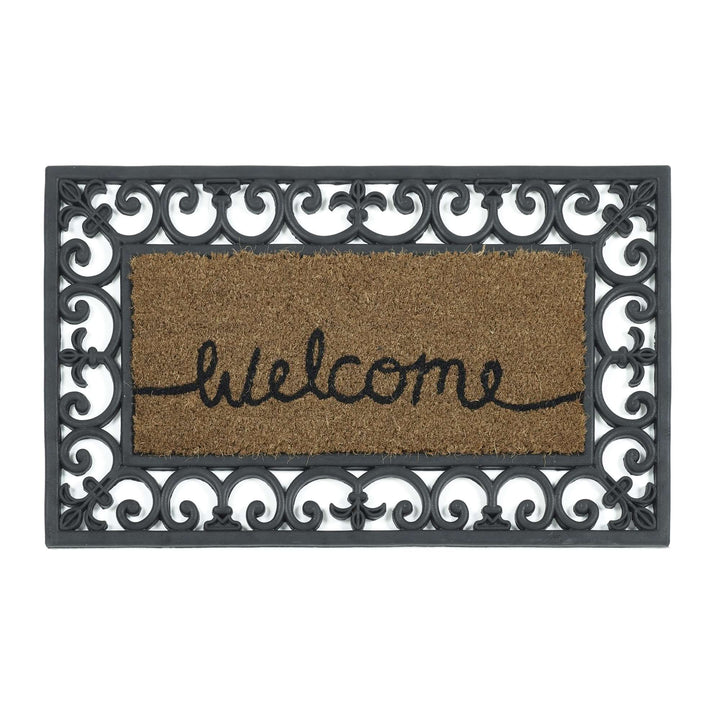 My Mat Marley Rubber Door Mat Surround Non - Slip 45x75cm - beUNIQ - coir mat frame - Created by Product Upload