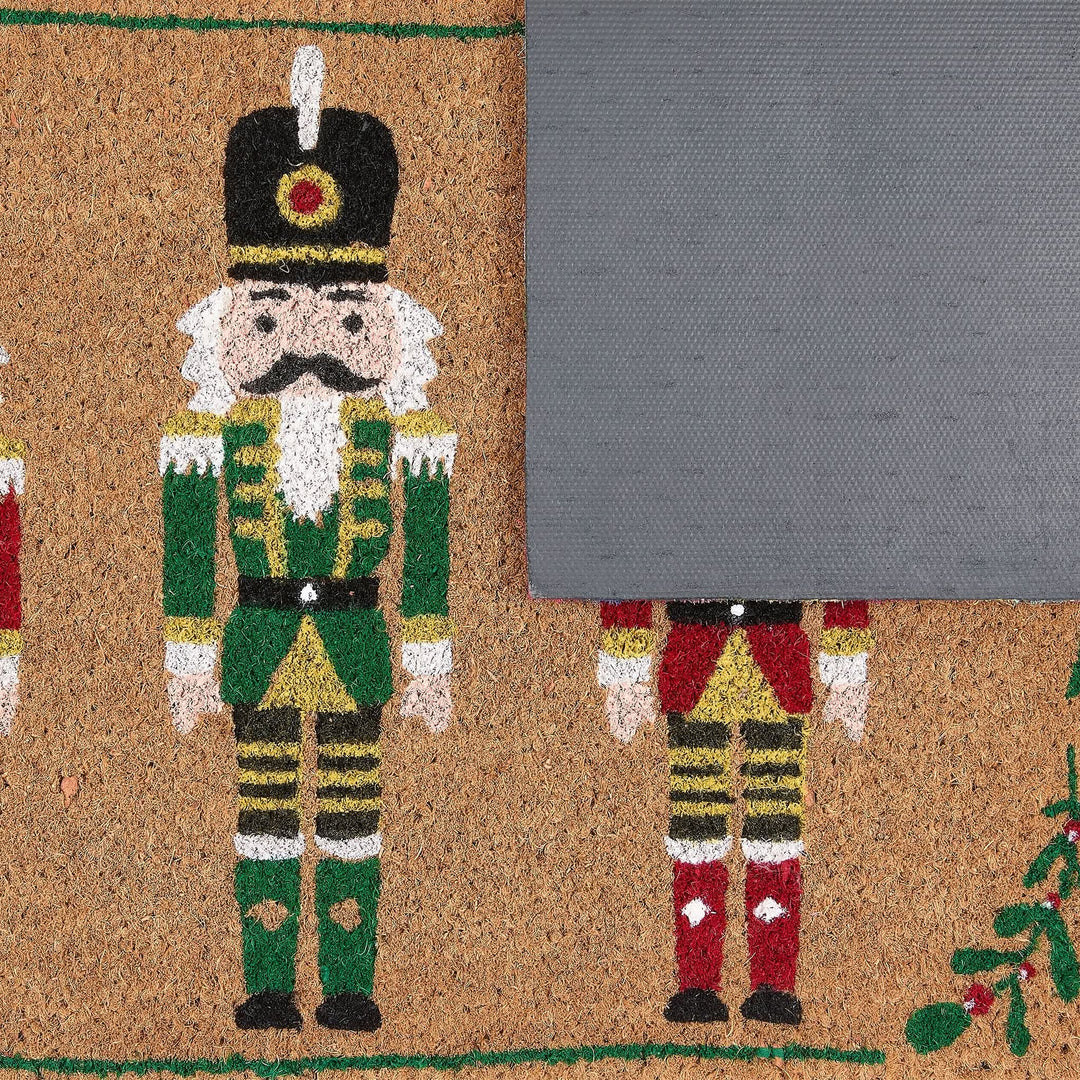 My Mat Christmas Nutcracker Coir Doormat 40x60cm Festive Design - beUNIQ - Christmas Doormat - Coir Door Mat