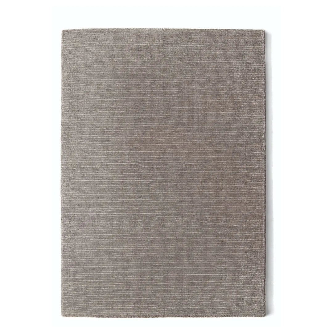 Rug Guru Orient Grey Whisper Shimmering Silk Effect Short Pile Rug - beUNIQ - Created by Product Upload - 120x170 cm - grey rug