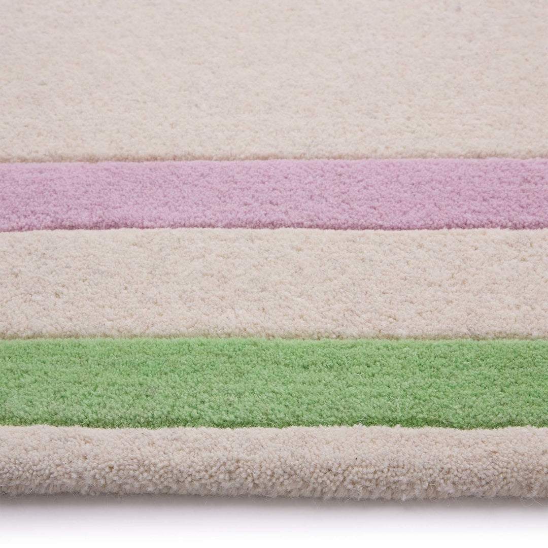 Origins Contour Wool Rug Lavender Green Hand - Tufted - beUNIQ - Artisan rug - 120x170 - Created by Product Upload