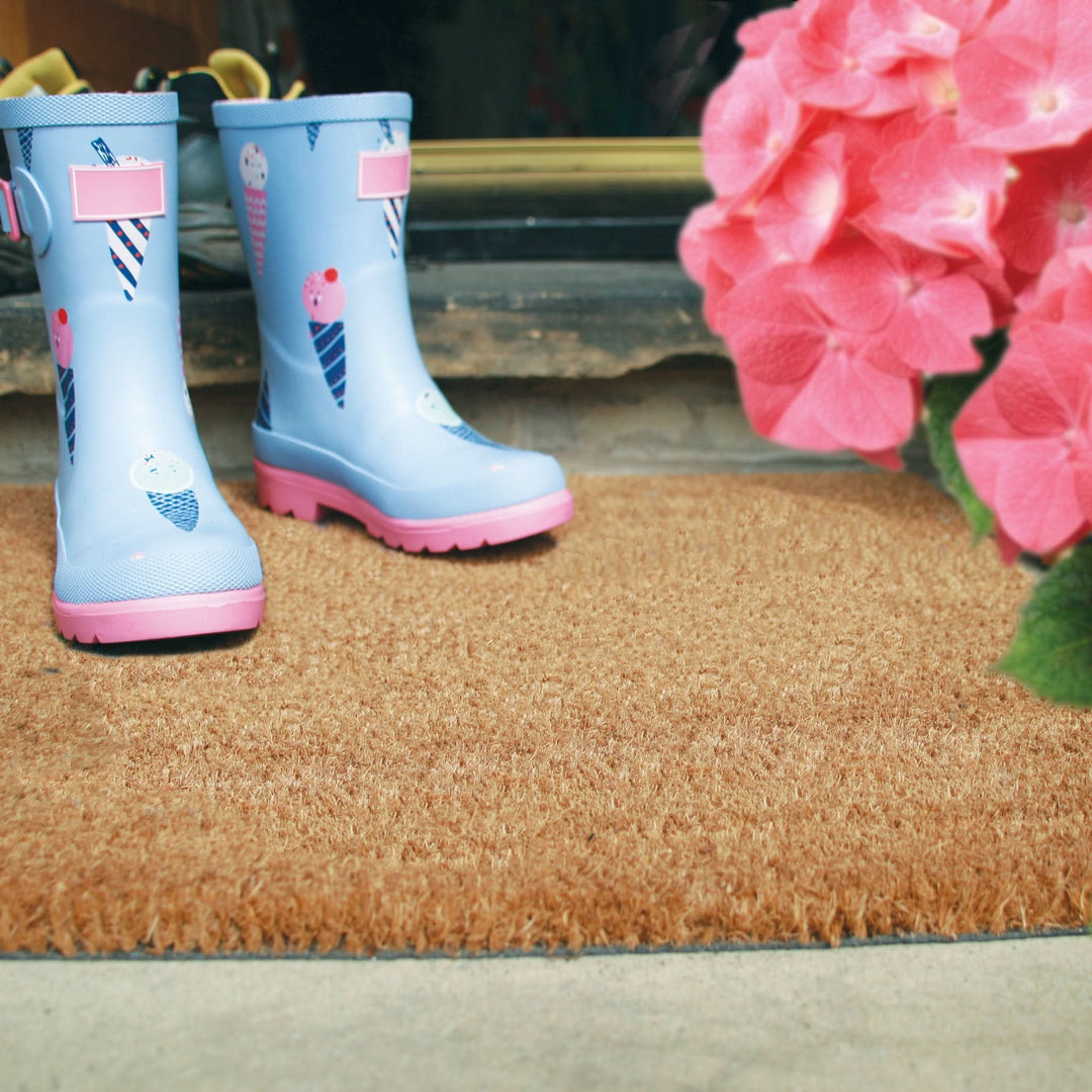 My Mat Natural Coir Doormat Plain Coconut Husk Fibres - beUNIQ - coir doormat - 45x75 - Created by Product Upload