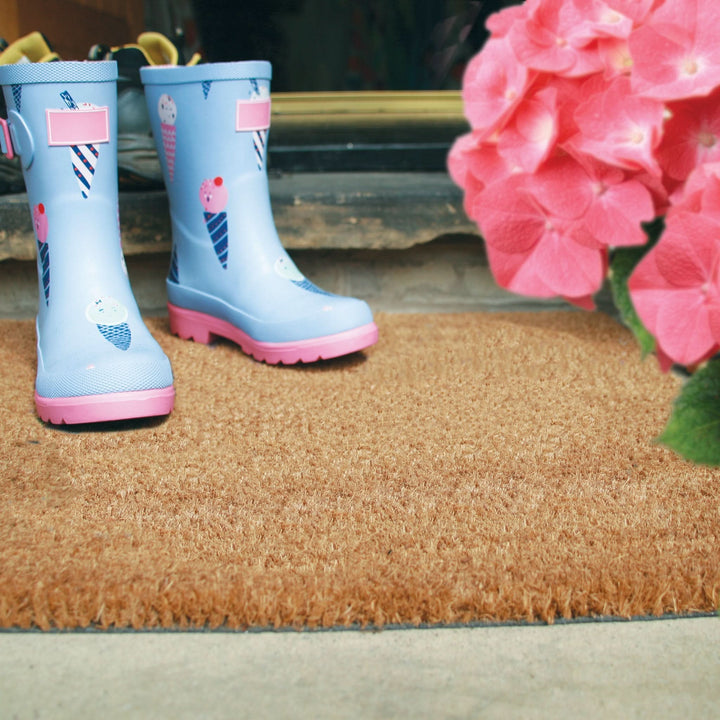 My Mat Natural Coir Doormat Plain Coconut Husk Fibres - beUNIQ - coir doormat - 45x75 - Created by Product Upload