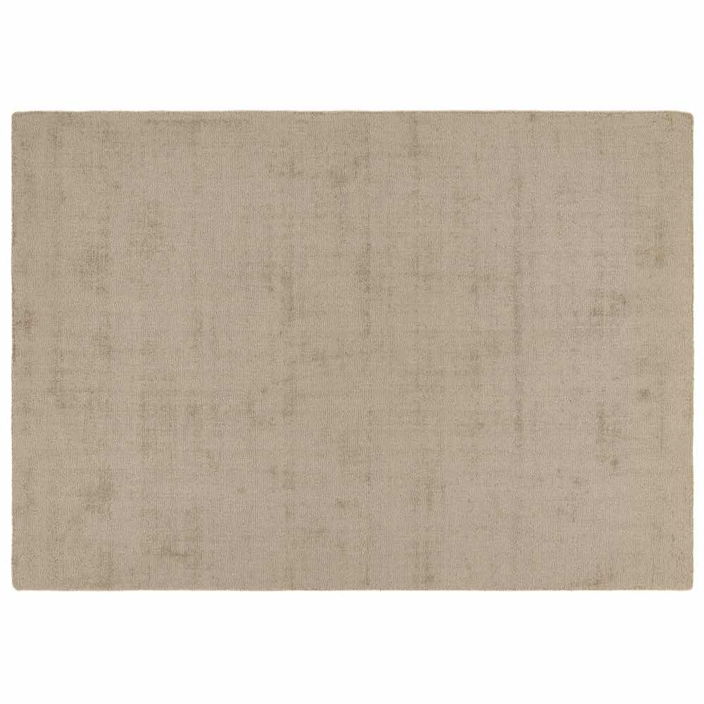 Origins Reef Recycled Plastic Area Rug Beige Plain Design - beUNIQ - beige area rug - 120x170 - Created by Product Upload