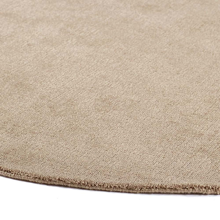 Origins Reef Recycled Plastic Area Rug Beige Plain Design - beUNIQ - beige area rug - 200XCIR - Created by Product Upload