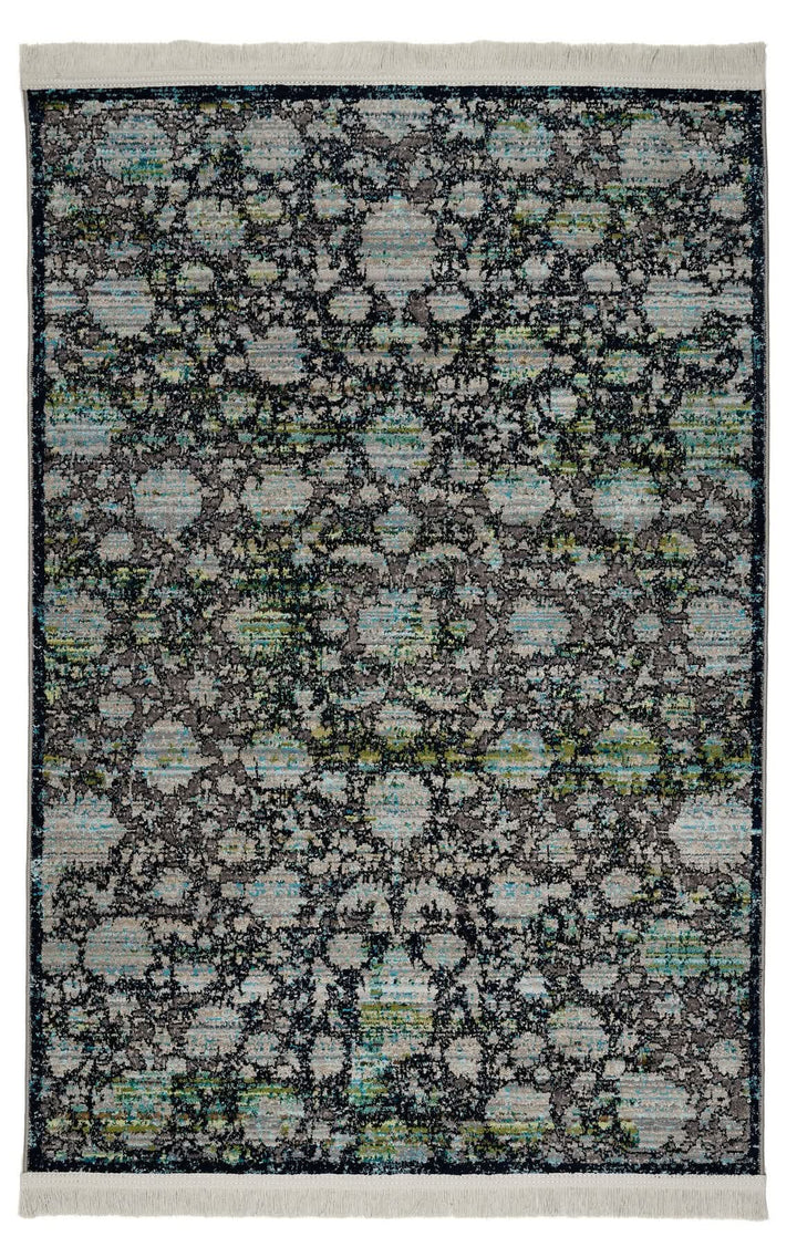 Modern Faded Area Rug Stain Resistant - beUNIQ - bedroom rug - 100cm x 150cm - CH014