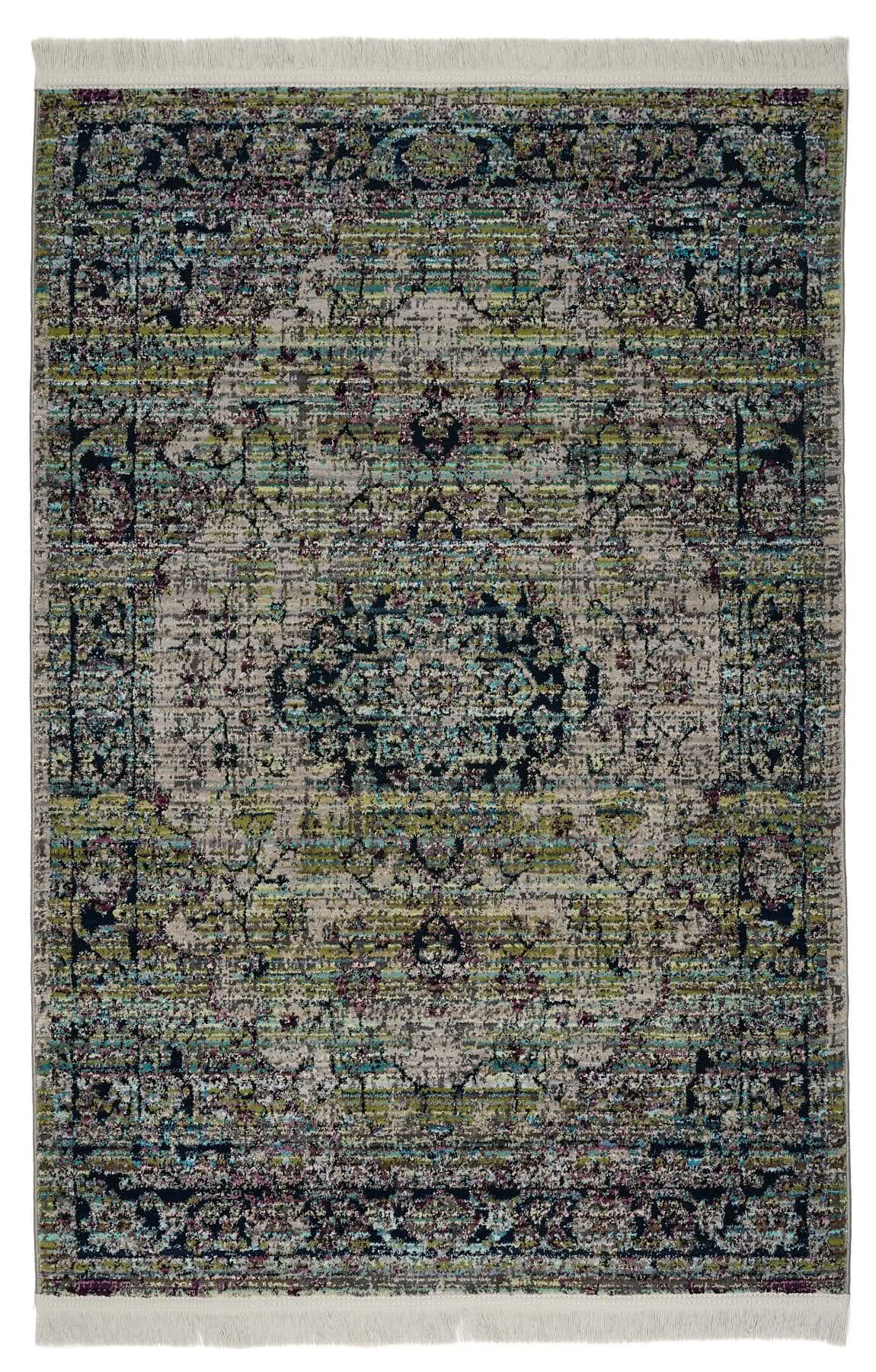 Modern Faded Area Rug Stain Resistant - beUNIQ - bedroom rug - 100cm x 150cm - CH016