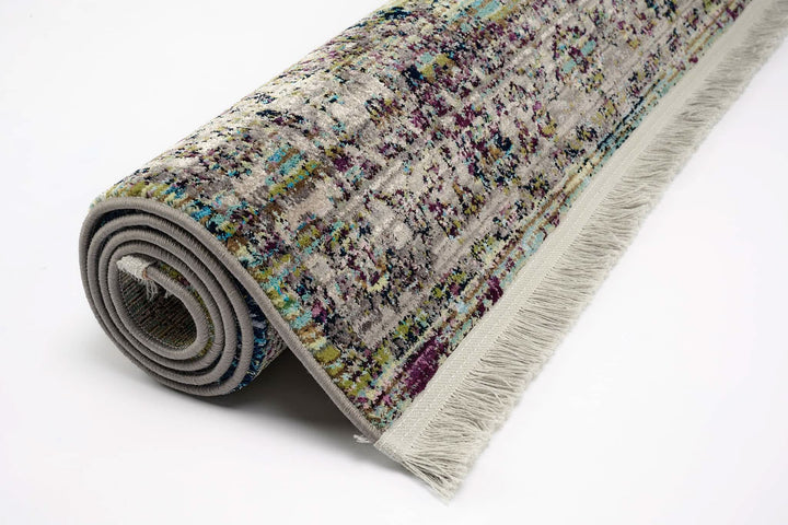 Modern Faded Area Rug Stain Resistant - beUNIQ - bedroom rug - 100cm x 150cm - CH016