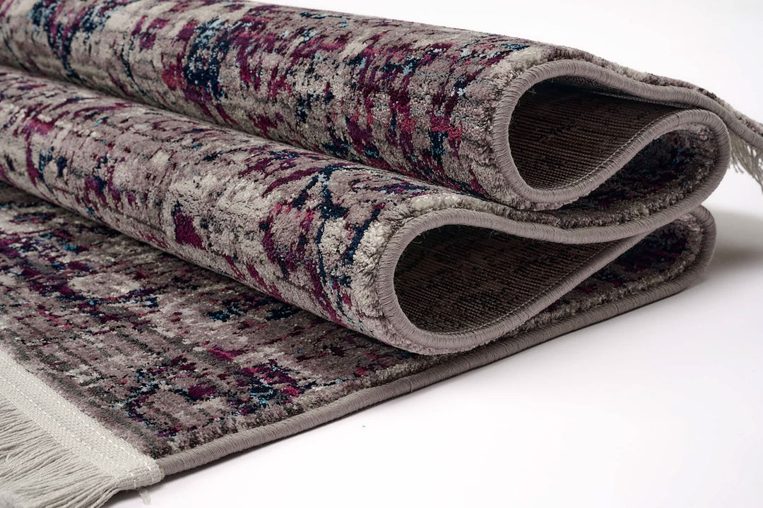 Modern Faded Area Rug Stain Resistant - beUNIQ - bedroom carpet - 100cm x 150cm - CH017 rug