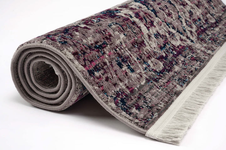 Modern Faded Area Rug Stain Resistant - beUNIQ - bedroom carpet - 100cm x 150cm - CH017 rug