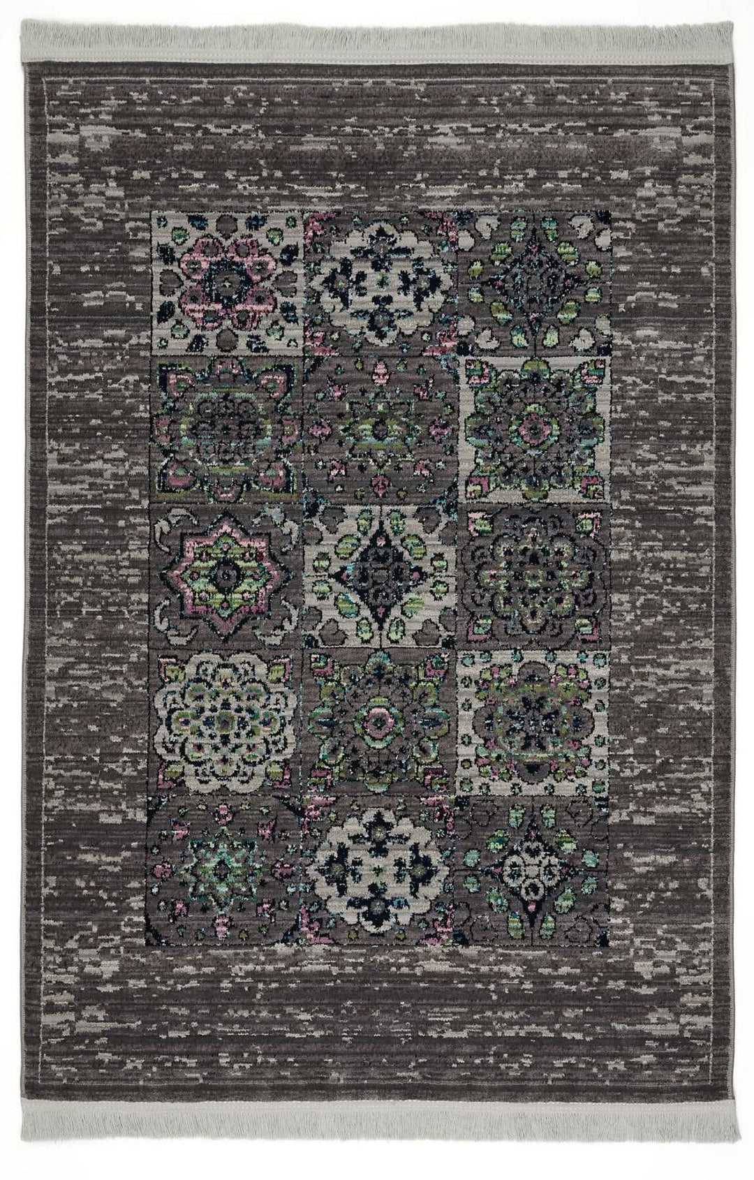 Modern Faded Area Rug Stain Resistant - beUNIQ - bedroom rug - 100cm x 150cm - CH018 rug