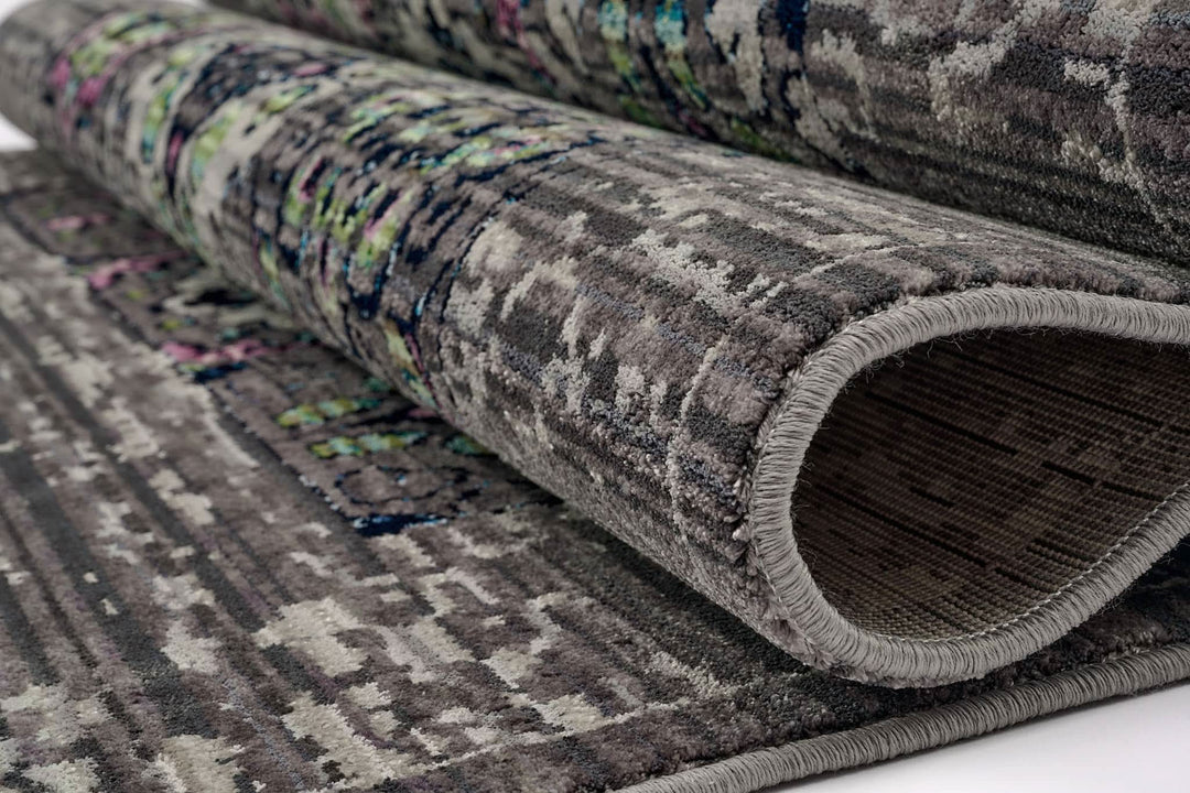 Modern Faded Area Rug Stain Resistant - beUNIQ - bedroom rug - 100cm x 150cm - CH018 rug