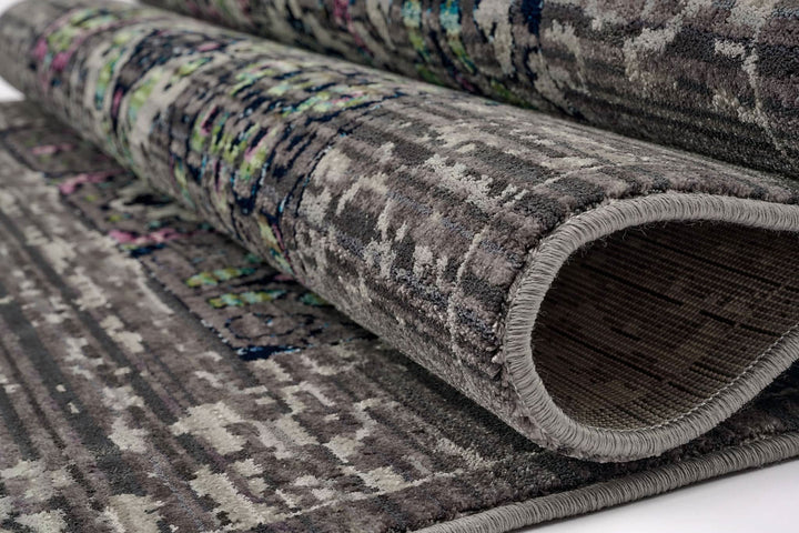 Modern Faded Area Rug Stain Resistant - beUNIQ - bedroom rug - 100cm x 150cm - CH018 rug