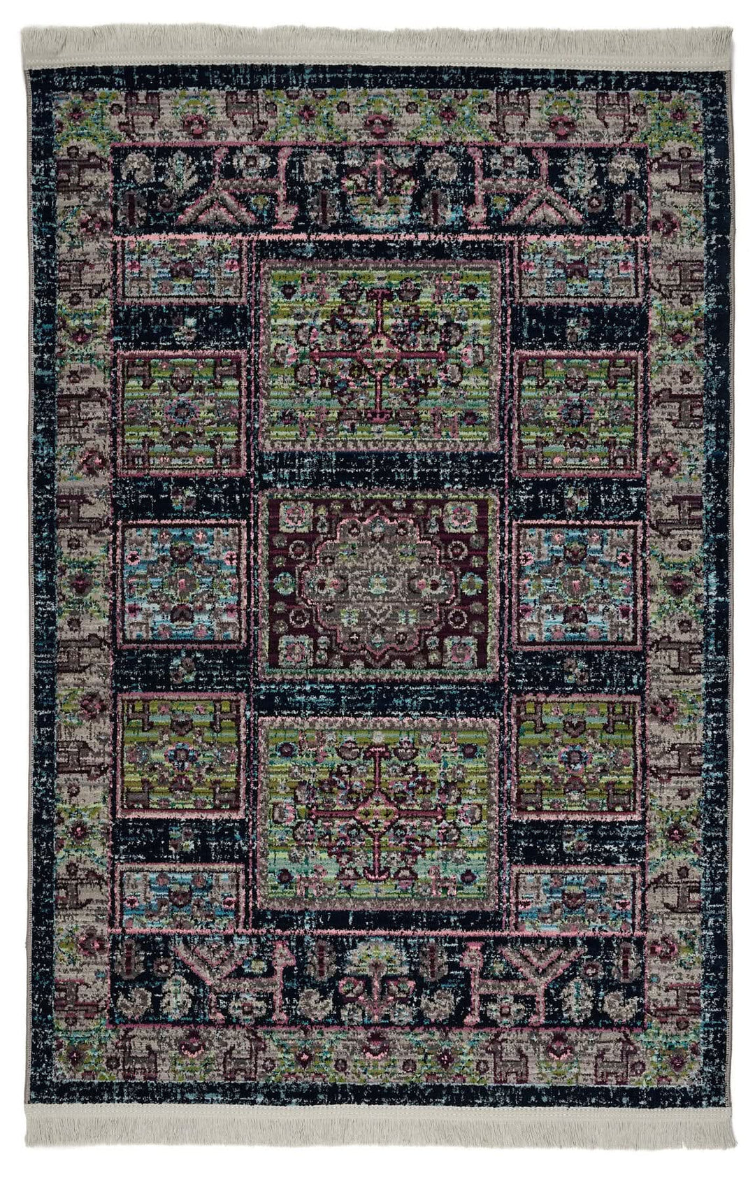 Modern Faded Area Rug Stain Resistant - beUNIQ - CH021 - 100cm x 150cm - Created by Product Upload