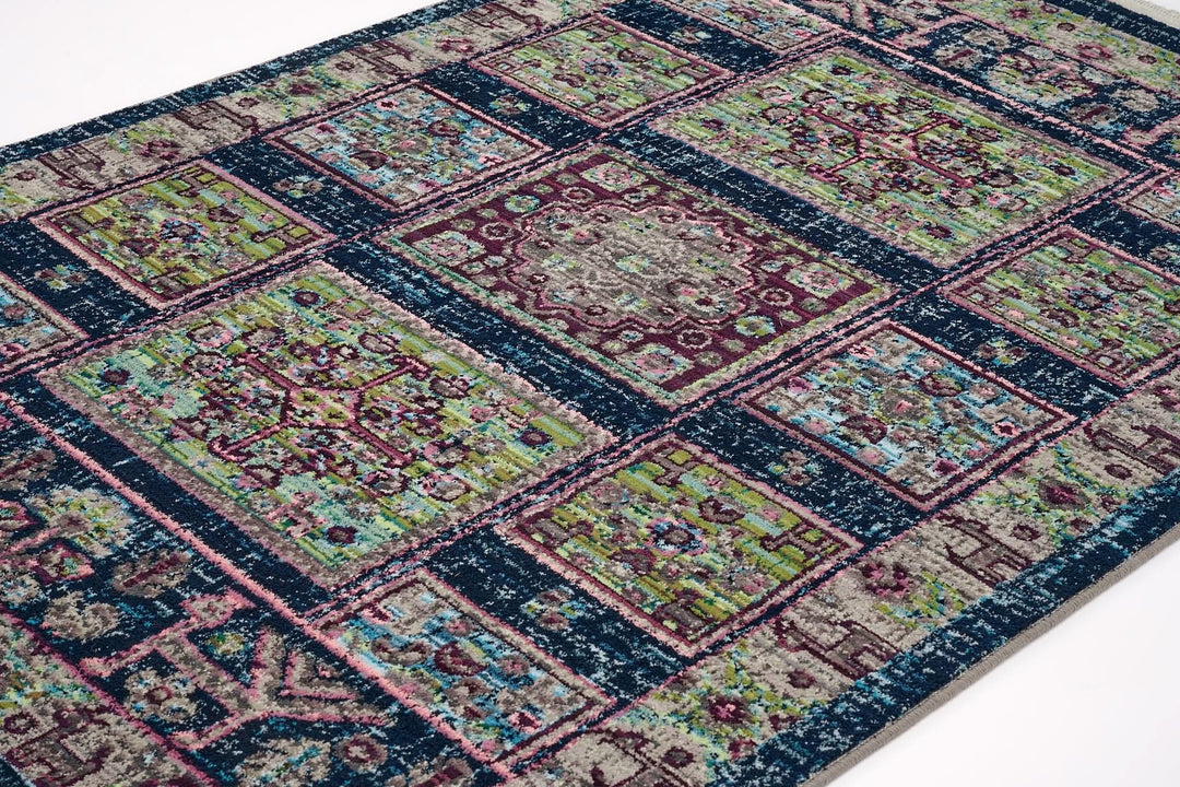 Modern Faded Area Rug Stain Resistant - beUNIQ - CH021 - 100cm x 150cm - Created by Product Upload
