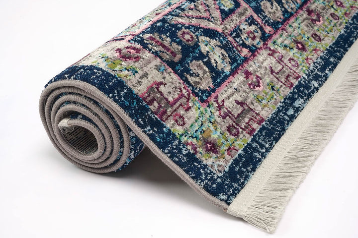 Modern Faded Area Rug Stain Resistant - beUNIQ - CH021 - 100cm x 150cm - Created by Product Upload