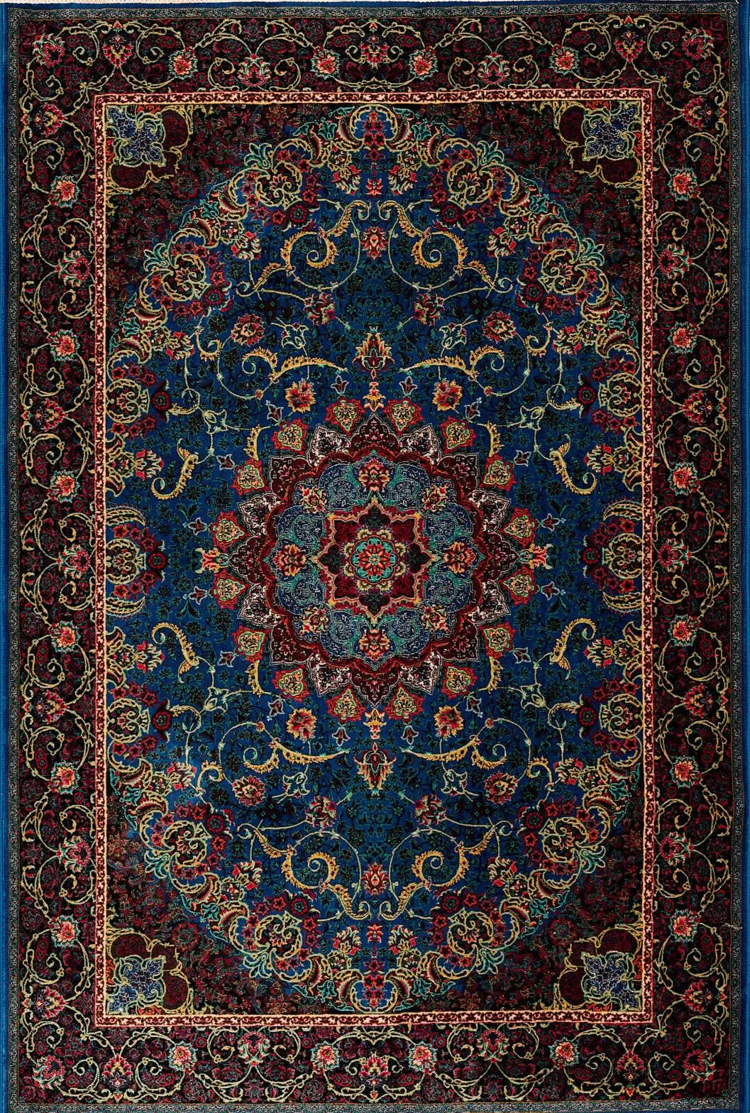 Oriental Traditional Patterned Area Rug EL001 Stain Resistant Polypropylene - beUNIQ - bedroom rug - 100cm x 150cm - Created by Product Upload