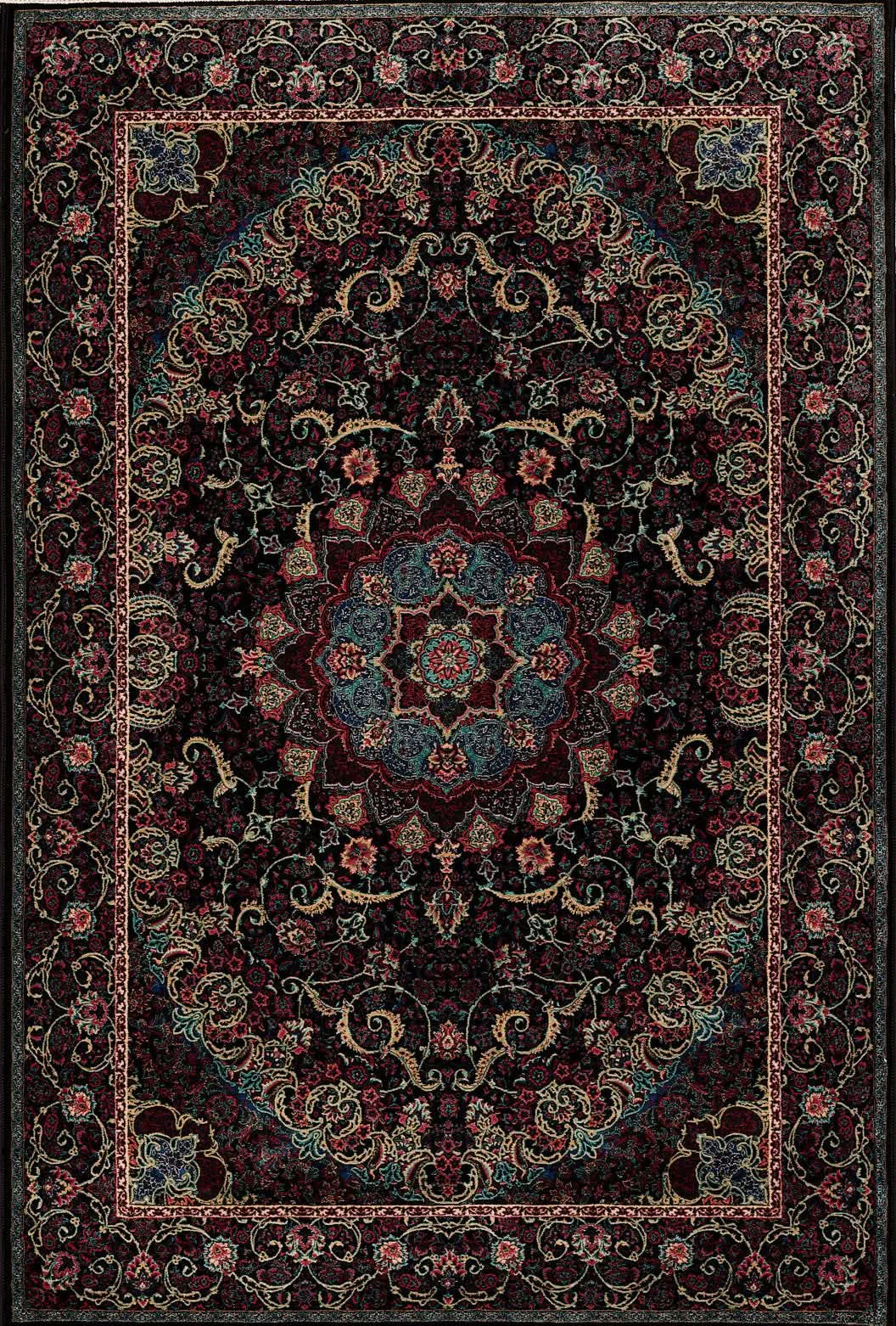 Oriental Area Rug Traditional Stain - Resistant Pattern EL002 For Home - beUNIQ - Area rug - 100cm x 150cm - Created by Product Upload