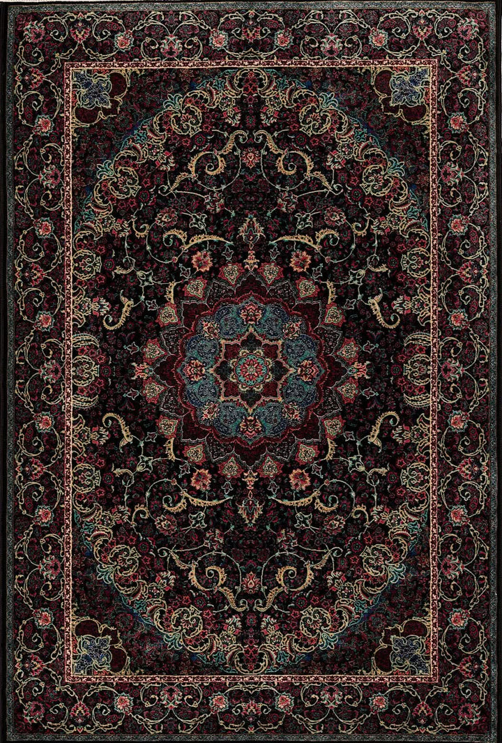 Oriental Area Rug Traditional Stain - Resistant Pattern EL002 For Home - beUNIQ - Area rug - 100cm x 150cm - Created by Product Upload