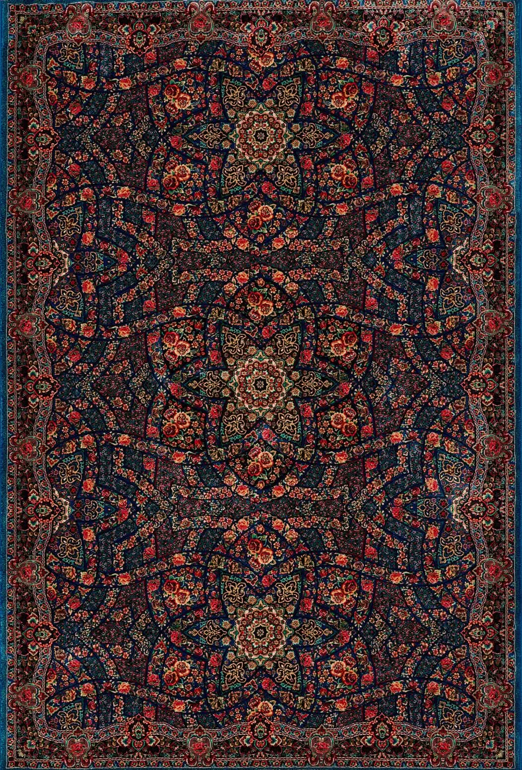 Oriental Area Rug EL003 Traditional Patterned Stain Resistant - beUNIQ - Area Rug - 100cm x 150cm - Created by Product Upload