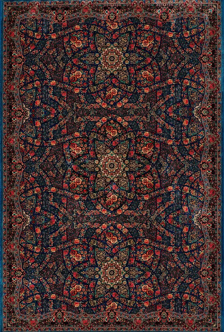 Oriental Area Rug EL003 Traditional Patterned Stain Resistant - beUNIQ - Area Rug - 100cm x 150cm - Created by Product Upload