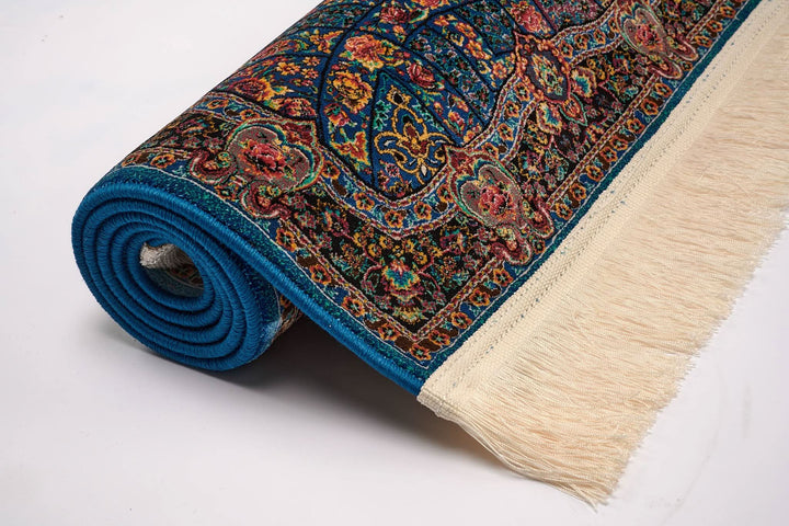Oriental Area Rug EL003 Traditional Patterned Stain Resistant - beUNIQ - Area Rug - 100cm x 150cm - Created by Product Upload