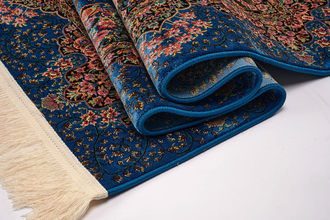 Oriental Area Rug EL008 Durable Stain Resistant Polypropylene Traditional Pattern - beUNIQ - area rug - 100cm x 150cm - Created by Product Upload