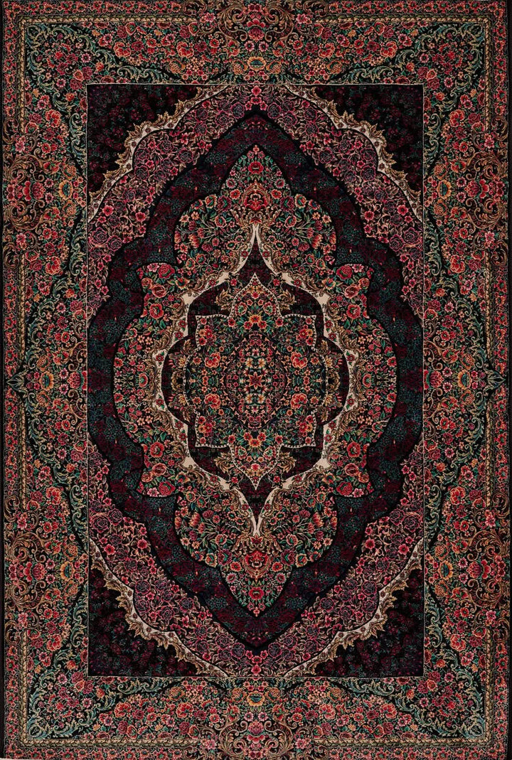 Oriental Area Rug Stain - Resistant Traditional Pattern EL011 - beUNIQ - Created by Product Upload - 100cm x 150cm - Living room rug
