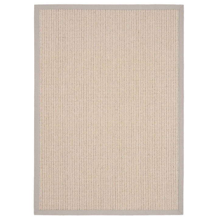 Origins Sisal Boucle Rug Featuring Soft Grey Border - beUNIQ - Boucle Rug - 80x150 - Created by Product Upload
