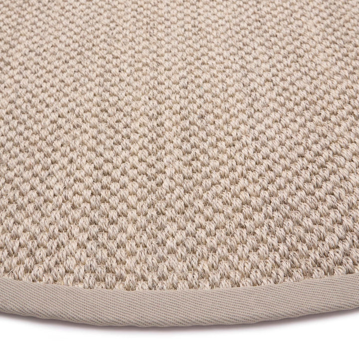 Origins Sisal Light Beige with Sand Border Rug - beUNIQ - beige sisal rug - 200xCIR - Created by Product Upload