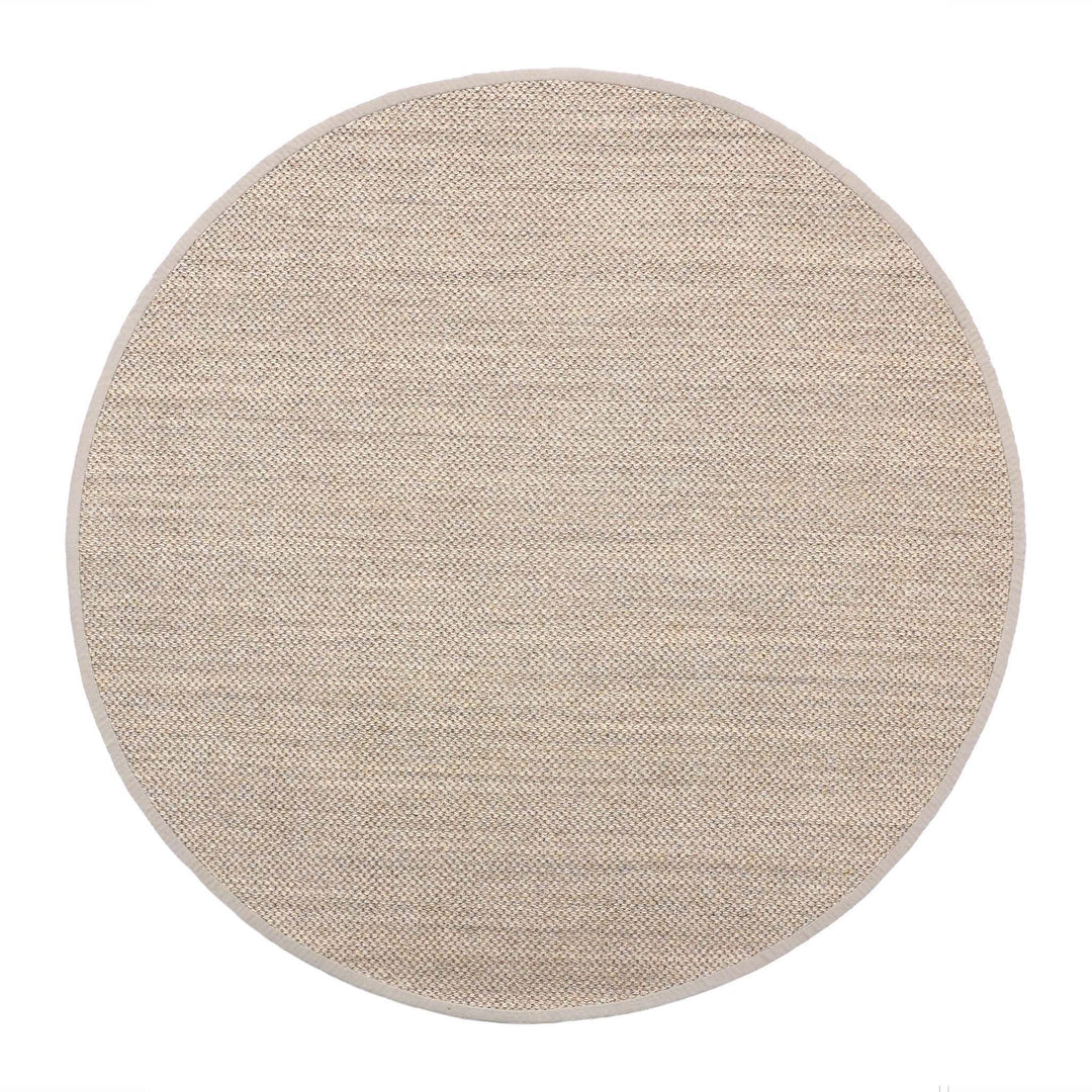 Origins Sisal Light Beige with Sand Border Rug - beUNIQ - beige sisal rug - 200xCIR - Created by Product Upload
