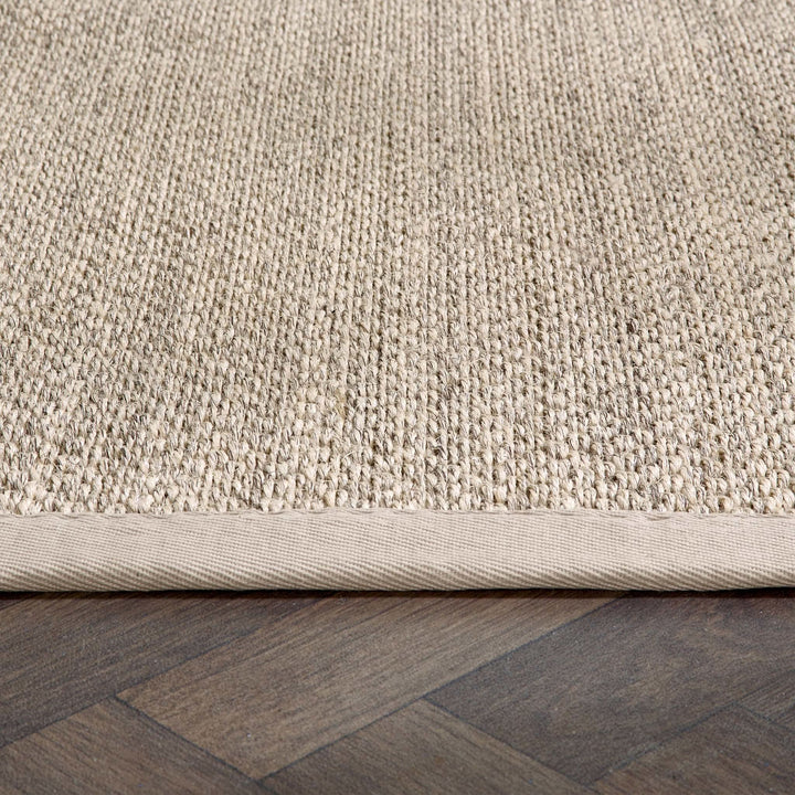 Origins Sisal Light Beige with Sand Border Rug - beUNIQ - beige sisal rug - 200xCIR - Created by Product Upload