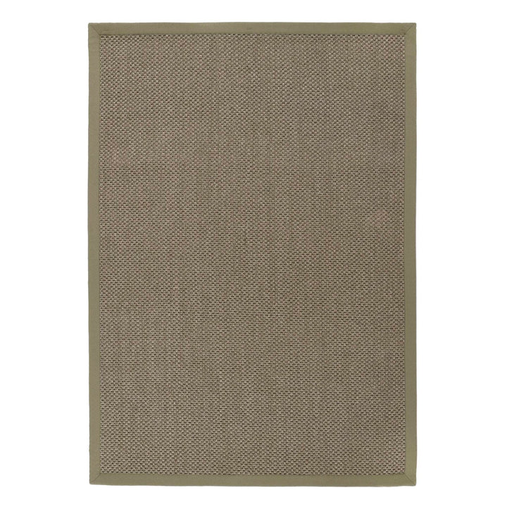 Origins Durable Sisal Sage Green Rug with Woven Border - beUNIQ - Bordered rug - 120x170 - Created by Product Upload