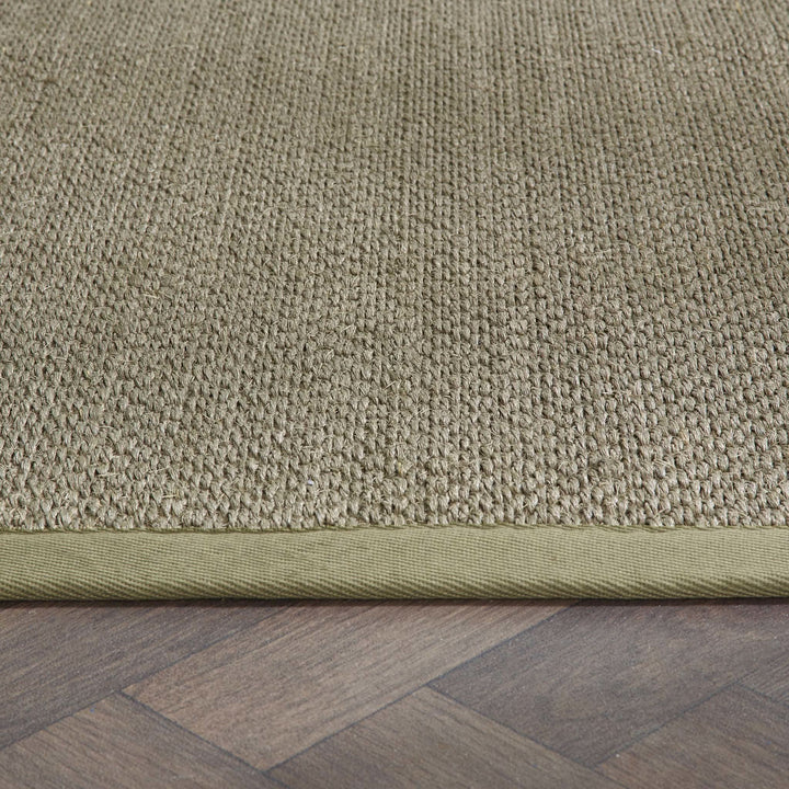 Origins Durable Sisal Sage Green Rug with Woven Border - beUNIQ - Bordered rug - 120x170 - Created by Product Upload