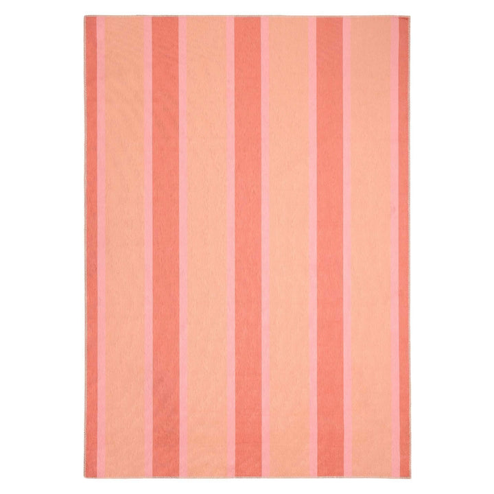 Origins Sorbet Stripe Washable Rug Chenille Non - Slip - beUNIQ - chenille rug - 80x150 - Created by Product Upload