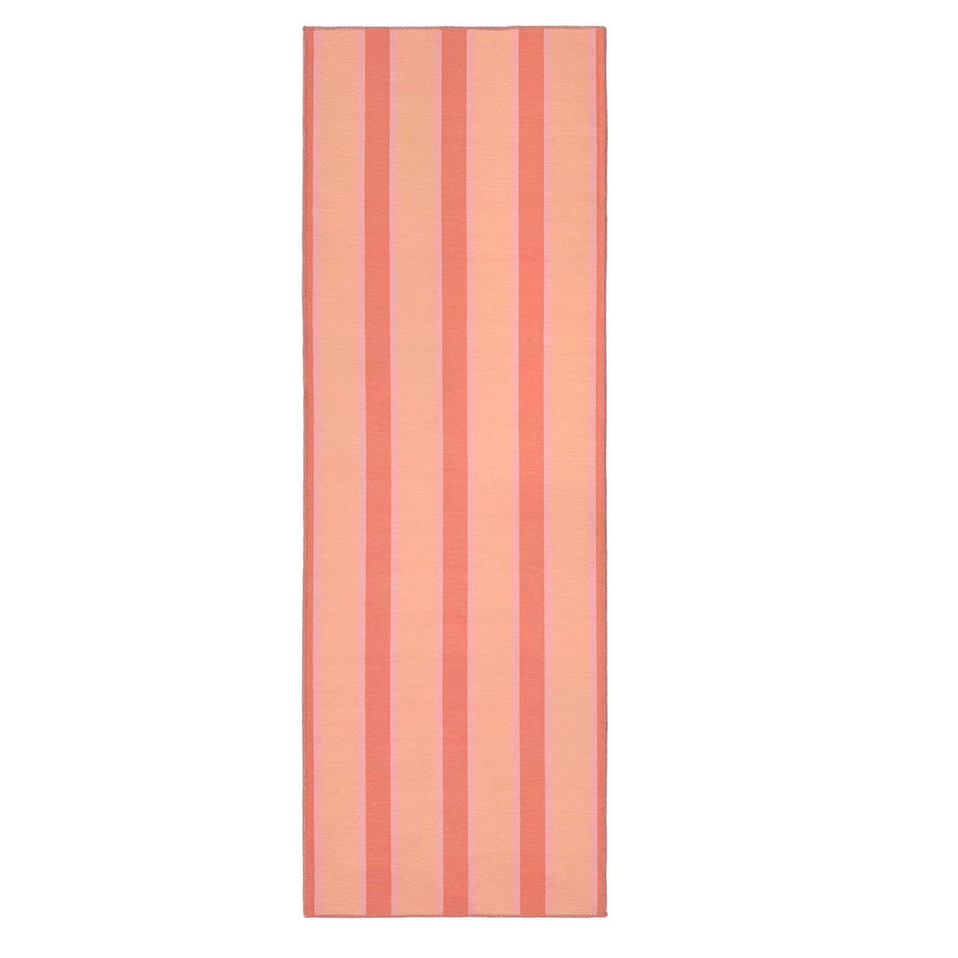 Origins Sorbet Stripe Washable Rug Chenille Non - Slip - beUNIQ - chenille rug - 67x200 - Created by Product Upload