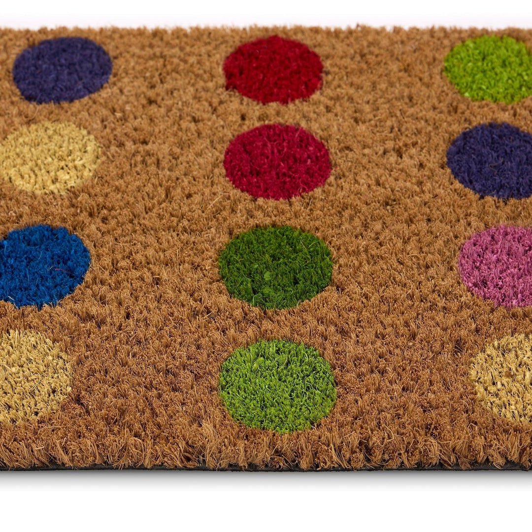 My Mat Coir Insert Doormat Spots Pattern 23x53cm - beUNIQ - coir doormat - Created by Product Upload