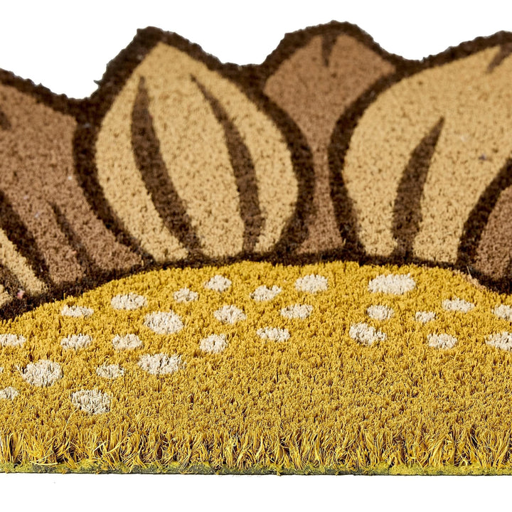 My Mat Sunflower Printed Coir Doormat 45x75cm - beUNIQ - coir doormat - Created by Product Upload