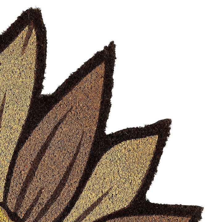 My Mat Sunflower Printed Coir Doormat 45x75cm - beUNIQ - coir doormat - Created by Product Upload