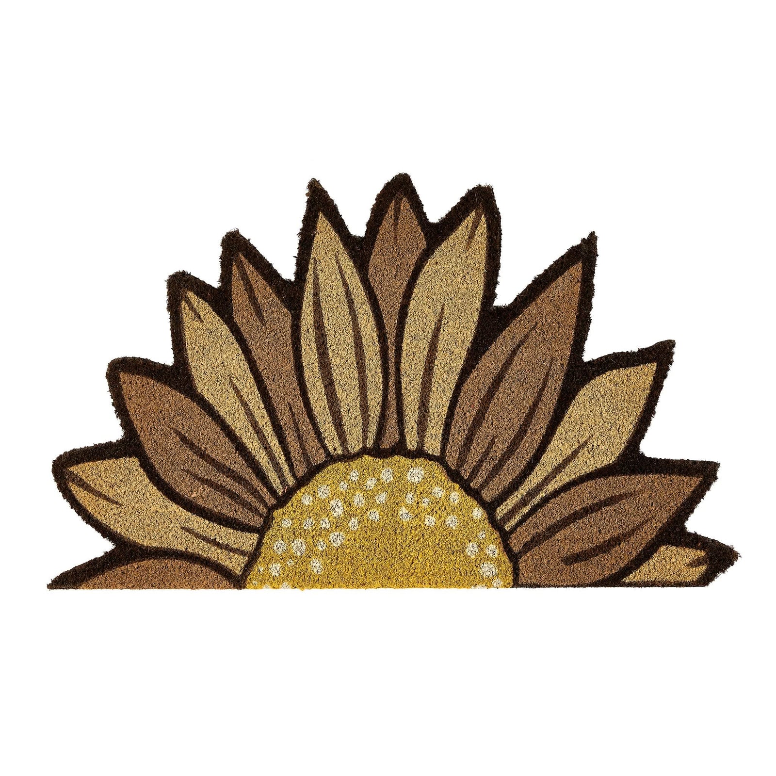 My Mat Sunflower Printed Coir Doormat 45x75cm - beUNIQ - coir doormat - Created by Product Upload