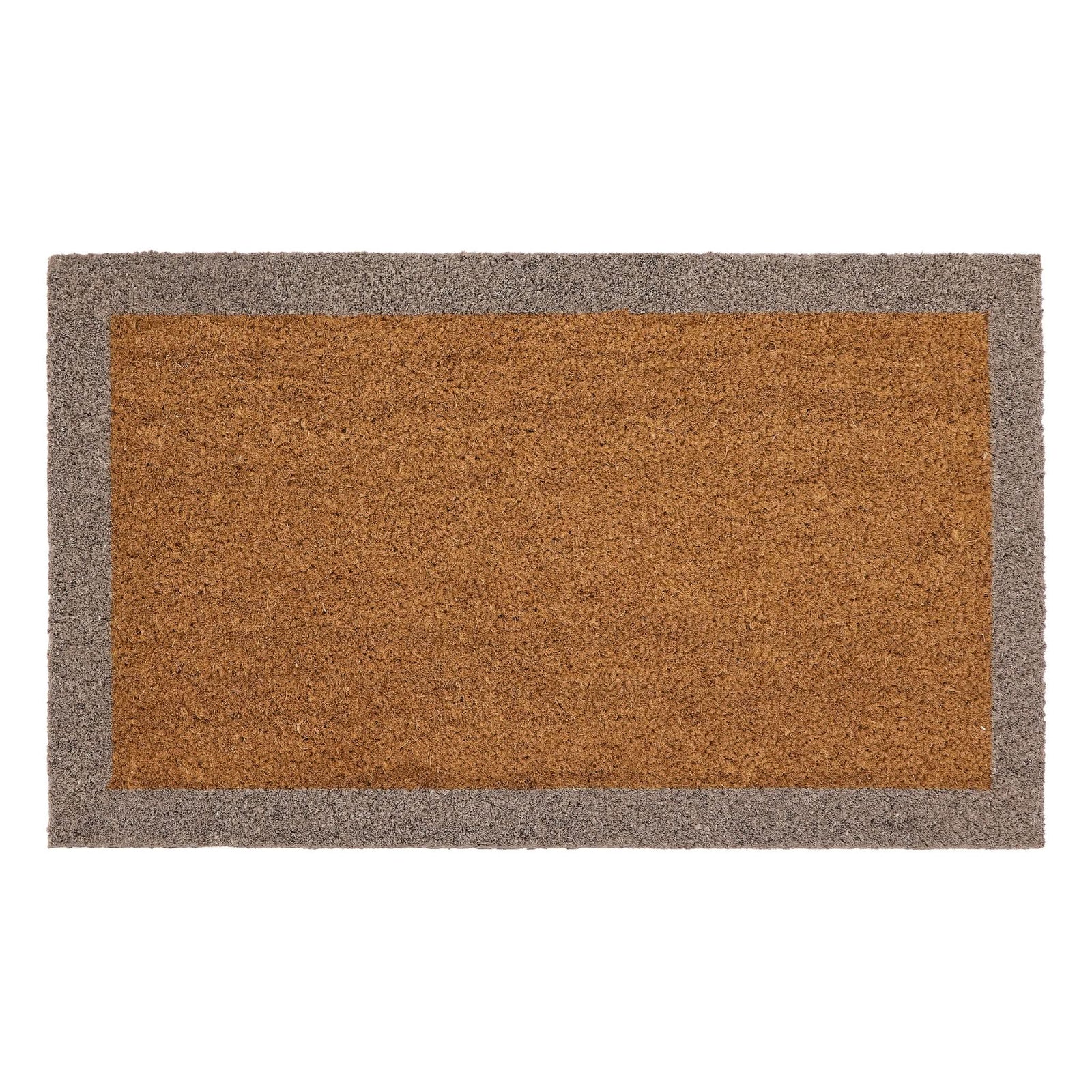 Phoenox Textiles My Mat Natural Printed Coir Doormat Taupe - beUNIQ - coir doormat - 45x75 - Created by Product Upload