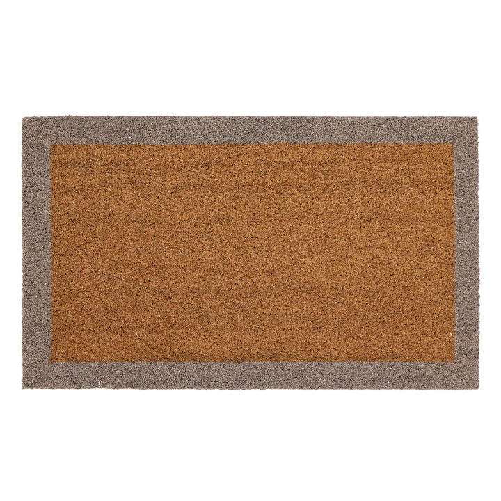 Phoenox Textiles My Mat Natural Printed Coir Doormat Taupe - beUNIQ - coir doormat - 45x75 - Created by Product Upload