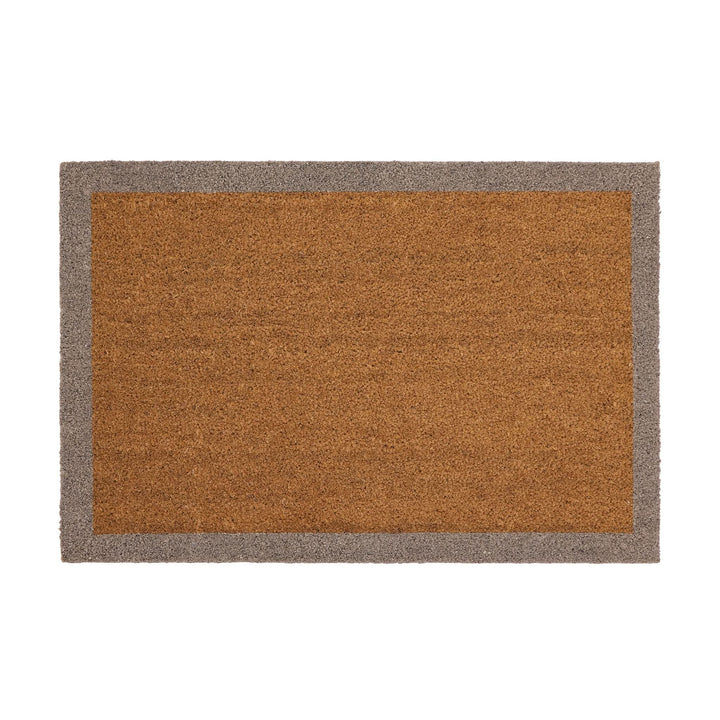 Phoenox Textiles My Mat Natural Printed Coir Doormat Taupe - beUNIQ - coir doormat - 60x90 - Created by Product Upload