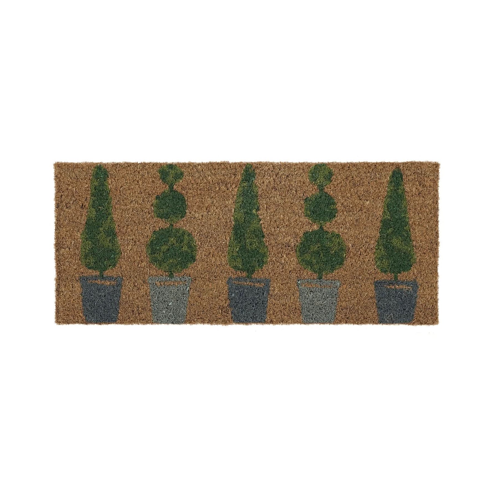My Mat Coir Mat Insert Topiary Design 23x53cm - beUNIQ - Coir Insert - Created by Product Upload