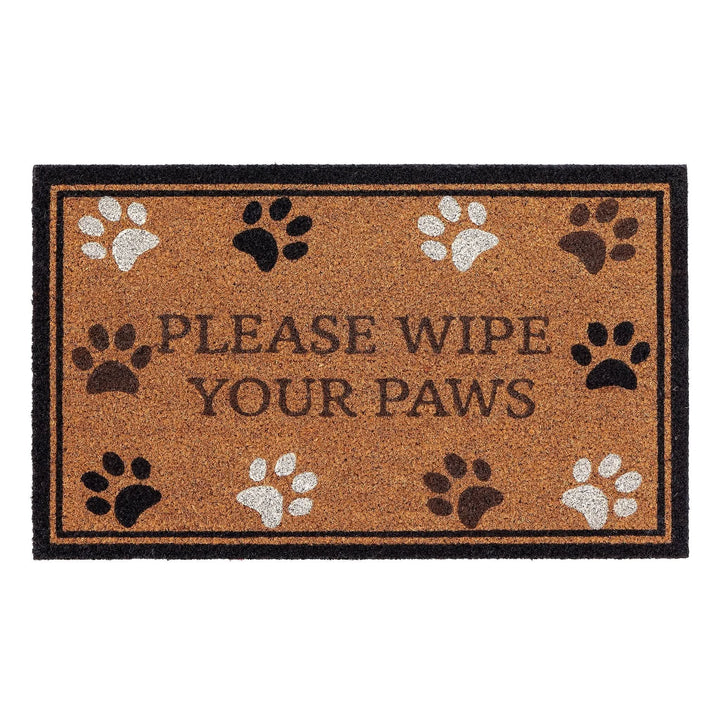 My Mat Wipe Your Paws Printed Coir Doormat 45x75cm - beUNIQ - coir doormat - Created by Product Upload