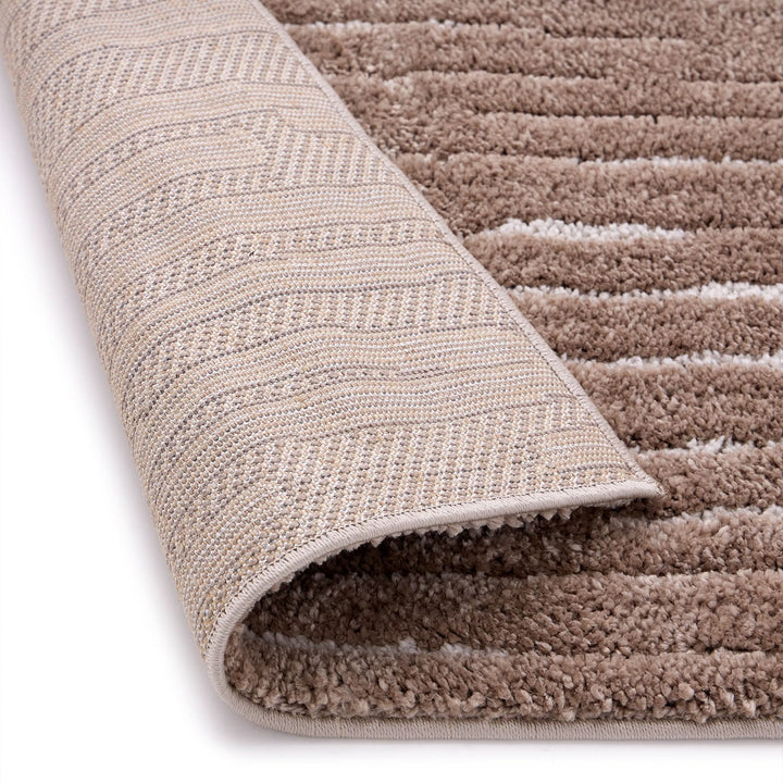 Origins Woodweave Patterned Rug in Beige and Ivory Multiple Sizes - beUNIQ - beige and ivory rug - 80x150 - Created by Product Upload